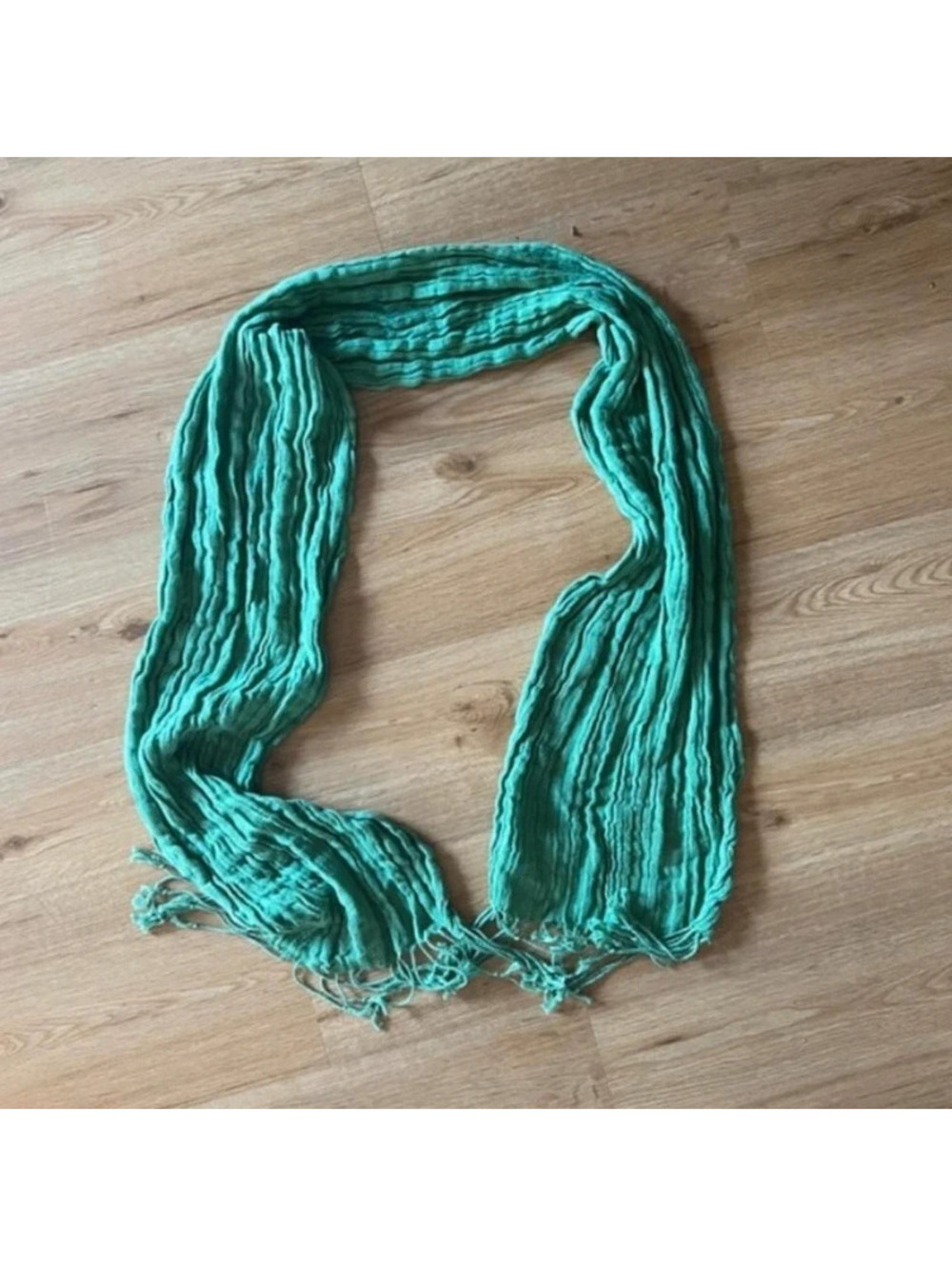 Women's Green Scarf-wrap